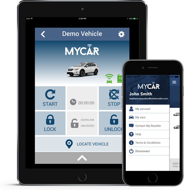 MYCAR Carlink LINKR-LT2 MOBILE Smartphone Upgrade for: iPhone & Android